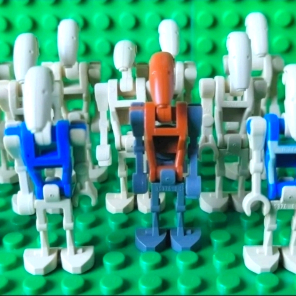 Lego Star Wars Minifiure Lot of Battle Droids